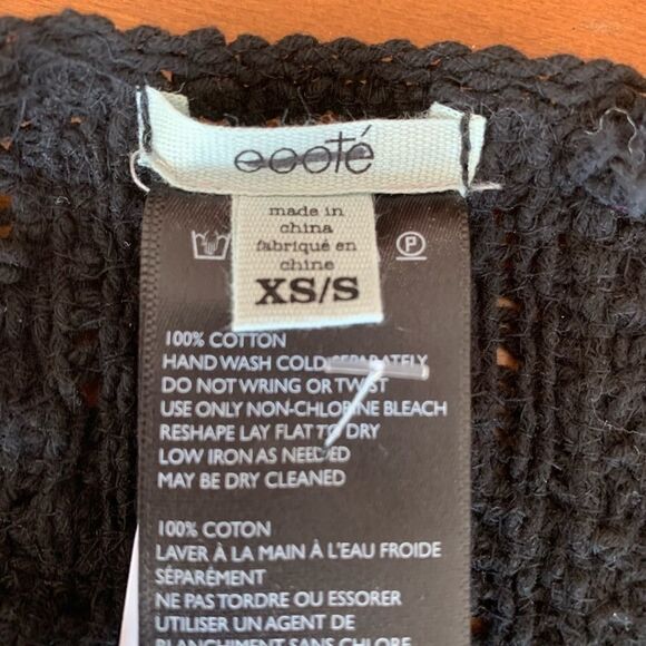 NWT Ecote  backless fringe halter top. XS - Picture 4 of 4